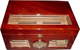 Savoy Madrone Small Cigar Humidor - 25 cigars