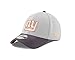 NFL New York Giants Gold Collection 39THIRTY Stretch Fit Cap, Medium/Large, Gray