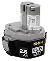 Makita 193158-3 1434 14.4-Volt 2.6 Amp Hour NiMH Pod Style Battery