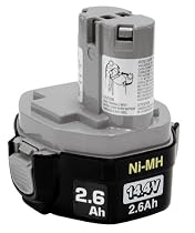 Makita 193158-3 1434 14.4-Volt 2.6 Amp Hour NiMH Pod Style Battery
