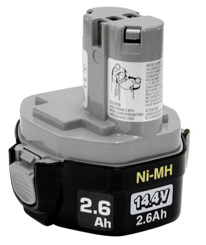 Makita 193158-3 1434 14.4-Volt 2.6 Amp Hour NiMH Pod Style Battery