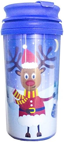 Legacy Kitchen Supplies Holiday Travel Cup with Lid for Kids and Adults