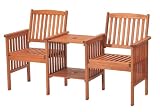 from Scancom UK Ltd Chichester Duo Bench - with FSC Certifed Eucalyptus Wood Model 2074800000