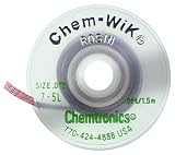 Chemtronics 7-25L: Chem-Wik Desoldering Braid, .075W x 25'L