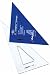 Alvin Academic Triangle 8, 45/90 degree