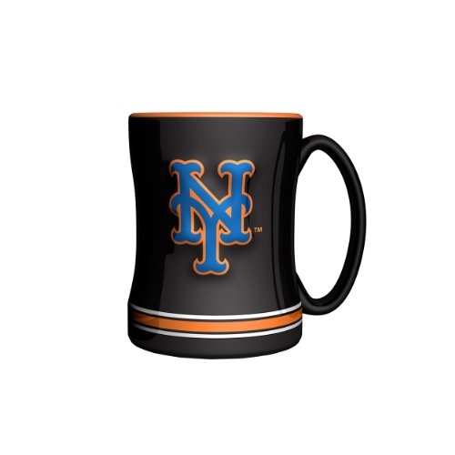 MLB New York Mets Boelter Boxed Relief Sculpted Mug