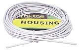 Inline Brake Cable Housing PTFE Lined 5mm x 50 Silver Aluminum - B0009V5YHE