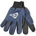 ST. LOUIS RAMS NFL TWO TONE GLOVES