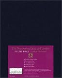 Holy Bible: New Revised Standard Version Pulpit Bible With Apocrypha, Burgundy Bonded Leather
