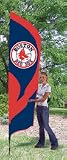 Boston Red Sox MLB Tall Team Flag with Pole