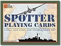 Spotter Playing Cards: Naval and Airplane Double Deck Set (History Channel)