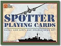 Spotter Playing Cards: Naval and Airplane Double Deck Set (History Channel)