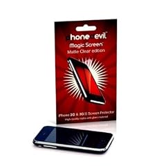 PhoneDevil Magic Screen Protector: Matte Clear (anti-glare) edition--for Apple iPhone 3G & iPhone 3GS