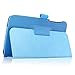 Infiland Folio Leather Case Fit Stand Cover For ASUS MeMO Pad 7 ME170CX / ASUS MeMO Pad 7 ME170C/ ASUS Fonepad 7 FE170CG, Sky Blue