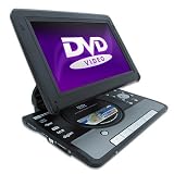 11.3" Portable In Car DVD Player - Black: Freeview, Multiregion, DIVX