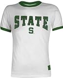 Michigan State Spartans Dagger Ringer T-Shirt