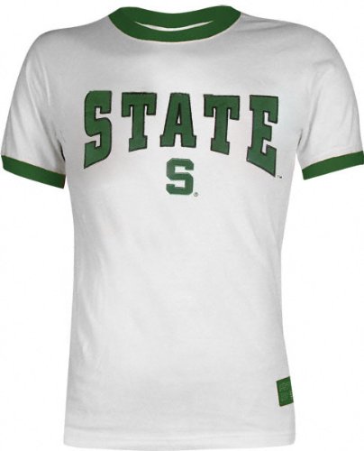 Buy Michigan State Spartans Dagger Ringer T-Shirt