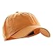 Wholesale Low Profile Dyed Soft Hand Feel Cotton Twill Caps Hats (Peach) - 21211