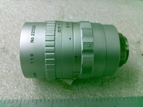 AMPEX Corp LE615 Television Lens, 75mm 1:1.9