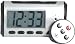 New Mini Gadgets DVR Digital Clock Surveillance With Remote Control Remote Control Operation