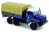 Norev - 690008 - Véhicule Miniature - Berliet GBC 8 6x6 Gazelle 1959 - Bleu - Echelle - 1/43e
