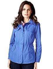 Per Una Concealed Hood Jacket with Stormwear™