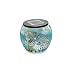 Mark Feldstein & Associates SMG10B Solar Mosaic Jar Globe Blue