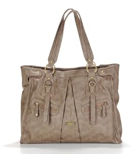 timi & leslie Dawn Convertible Diaper Bag, Taupe