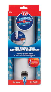 Touch N Brush Hands Free Toothpaste Dispenser As Seen On TV