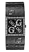GUESS Women's Crystal Accented Black Bangle Watch #U95006L1