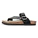 WHITE MOUNTAIN 'COASTER' Women's Leather Sandal