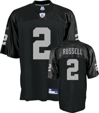 Reebok Oakland Raiders Jamarcus Russell Replica Jersey Small