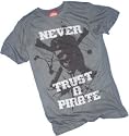 Pirates of the Caribbean "Never Trust A Pirate" Slim Fit T-Shirt