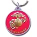 US Marines Armed Forces Pewter Key Ring - Marines - NCAA College Athletics Fan Shop Sports Team Merchandise