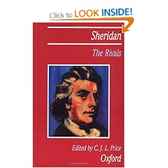 The Rivals: R.B. Sheridan