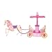 Mattel W3895 - Barbie Traumkutsche mit Verdeck