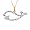 10k Yellow Gold Diamond Whale Pendant (1/10 cttw, I-J Color, I3 Clarity), 18