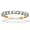 18k Gold Over Sterling Silver Blue Topaz Womens Ring