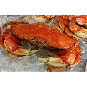 FRESH Cooked DUNGENESS CRABS (6 Large Crabs) by www.GiovannisFish.com