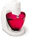 Jenn-Air Attrezzi JSM900RAAW Pearlescent-White Stand Mixer with Merlot-Red Bowl and Attachments