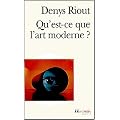 Qu'est-ce que l'art moderne ?