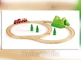 Brio 33102 - Bahn Berg und Tal Set mit Batteriel