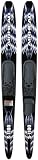 Kwik Tek S-1100 Adult Combo Ski with Bindings (67-Inches)