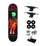 Girl Alex Olson Paris Art Dump 8.0 Skateboard Deck Complete
