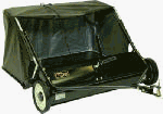 Agri-Fab 30-Inch Tow Lawn Sweeper, Black 45-0337