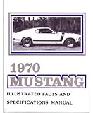 1970 FORD MUSTANG Facts Features Sales Brochure Book