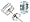 2.00 cts Genuine Oval Aquamarine Earring Studs in 14k White Gold LIFETIME WARRANTEE