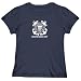 T-Shirt Woman Navy Blue  Coast Guard Mountain Biking  Sports