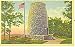 First Washington Monument Boonsboro Md Postcard