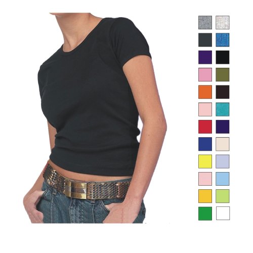 Click here to buy American Apparel Girly Basic T - (0413AM).